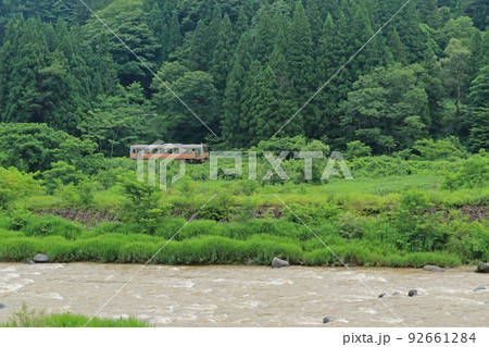 大糸線 夏の非電化区間 大糸線 夏の非電化区間 92661284