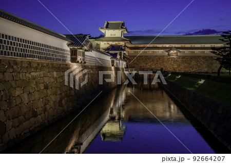 金沢城 橋爪門続櫓 石川県金沢市 金沢城 橋爪門続櫓 石川県金沢市 92664207