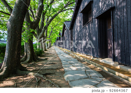 【山形県・酒田市】山居倉庫 (低温管理倉庫) 【山形県・酒田市】山居倉庫 (低温管理倉庫) 92664367