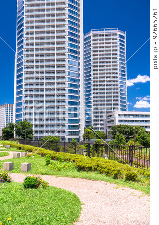 《東京都》二子玉川の街並み・タワーマンションの風景 《東京都》二子玉川の街並み・タワーマンションの風景 92665261