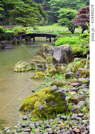 藤田記念庭園　池泉廻遊式庭園　青森県弘前市 92668029