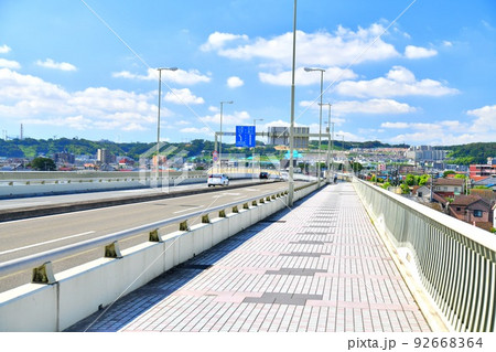 稲城大橋/多摩川 稲城市方面を望む(東京都稲城市)【2022.7】 稲城大橋/多摩川 稲城市方面を望む(東京都稲城市)【2022.7】 92668364