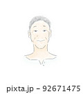 中年　男性 92671475