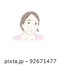 中年　女性 92671477
