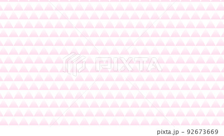 ピンクの三角形のパターン 鱗文 16:9 ピンクの三角形のパターン 鱗文 16:9 92673669