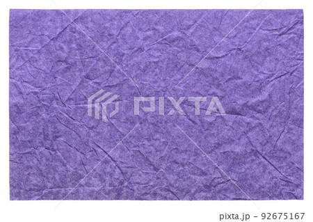 Isolated crumpled sheet paper in unique saturated blue color. Isolated crumpled sheet paper in unique saturated blue color. 92675167