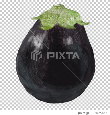 Rice round eggplant _ square 92675836