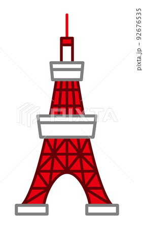 タワーのイラスト 92676535