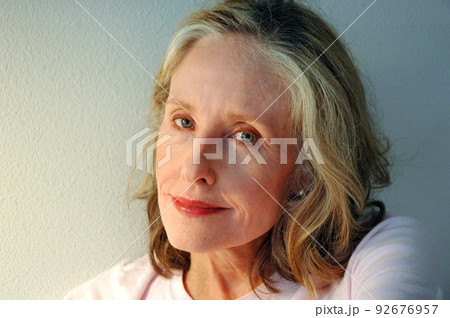 Female beauty expressions indoors. Female beauty expressions indoors. 92676957