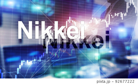The Nikkei 225 Stock Average Index. Financial Business Economic concept 92677222