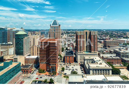 View of the Baltimore cityscape View of the Baltimore cityscape 92677839