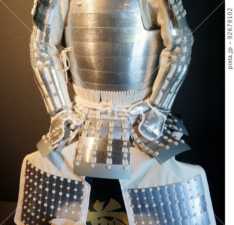 鎧兜　武者人形　素材　背景 92679102