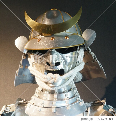 鎧兜　武者人形　素材　背景 92679104