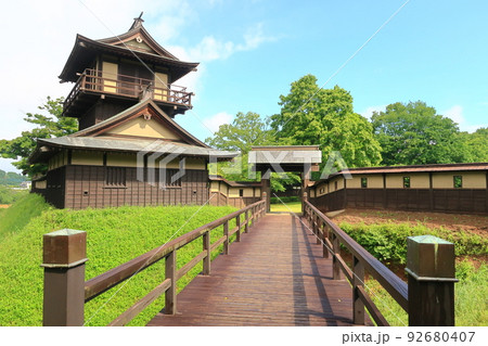 逆井城の景観 92680407