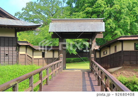 逆井城の景観 92680408