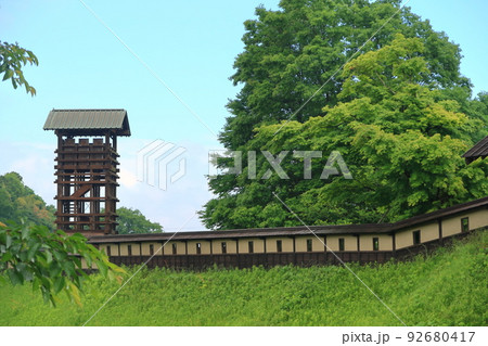 逆井城の景観 逆井城の景観 92680417