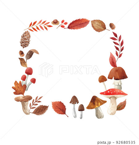 水彩画 背景 イラスト 92680535