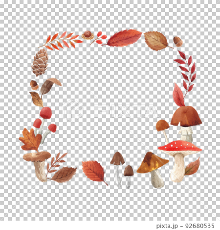 水彩画 背景 イラスト 92680535