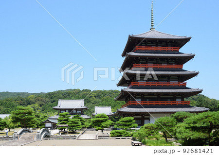 蓮華院誕生寺奥の院・五重塔 蓮華院誕生寺奥の院・五重塔 92681421
