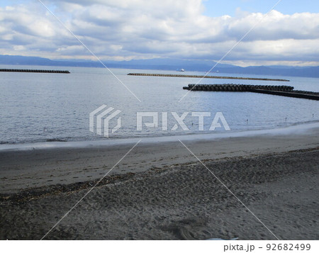 指宿温泉の海岸 92682499