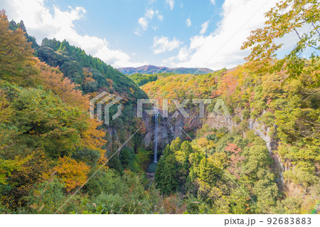 福貴野の滝の紅葉(大分県宇佐市) 福貴野の滝の紅葉(大分県宇佐市) 92683883