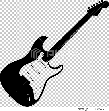 イラスト素材:フライヤーに使いやすい「ギター 」stratocaster guitar イラスト素材:フライヤーに使いやすい「ギター 」stratocaster guitar 92685770
