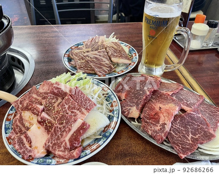 焼肉とビールで暑気払い 焼肉とビールで暑気払い 92686266