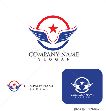 Falcon Eagle Bird Logo Template Vector Icon Falcon Eagle Bird Logo Template Vector Icon 92686785
