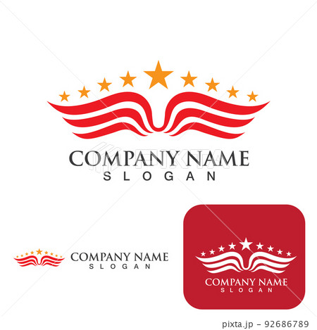 Falcon Eagle Bird Logo Template Vector Icon Falcon Eagle Bird Logo Template Vector Icon 92686789