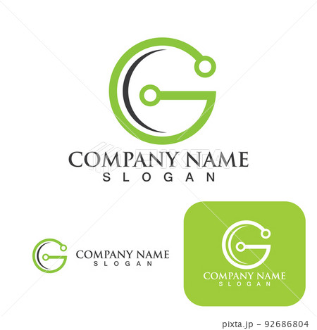 G Letter vector illustration icon G Letter vector illustration icon 92686804