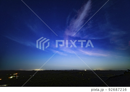千葉県君津市九十九谷展望公園夜景 92687216