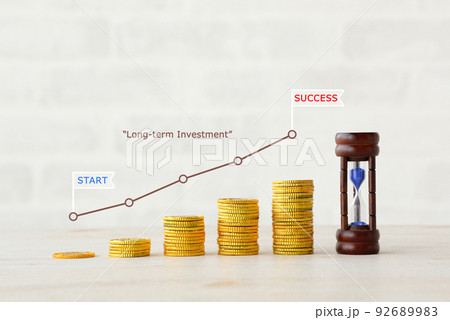 長期投資イメージ 長期投資イメージ 92689983