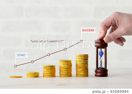 長期投資イメージ 長期投資イメージ 92689984
