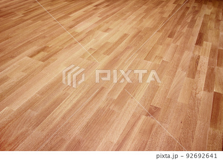 New oak parquet of brown color. Floor wood laminate New oak parquet of brown color. Floor wood laminate 92692641