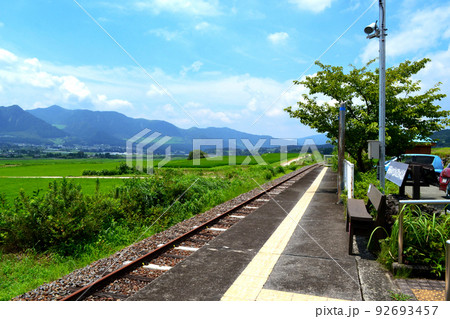 熊本　南阿蘇鉄道沿線の風景 92693457