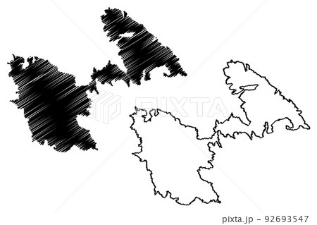 Astypalaia island (Hellenic Republic, Greece, Aegean Sea) map vector illustration, scribble sketch Astypalaia map Astypalaia island (Hellenic Republic, Greece, Aegean Sea) map vector illustration, scribble sketch Astypalaia map 92693547