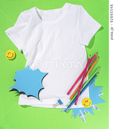 Firt day of school or Back to school concept creative background Firt day of school or Back to school concept creative background 92693548