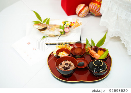 お食い初め料理＿フルセット 92693620