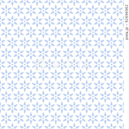 Abstract Blue Seamless Floral Pattern and Texture. 92696962