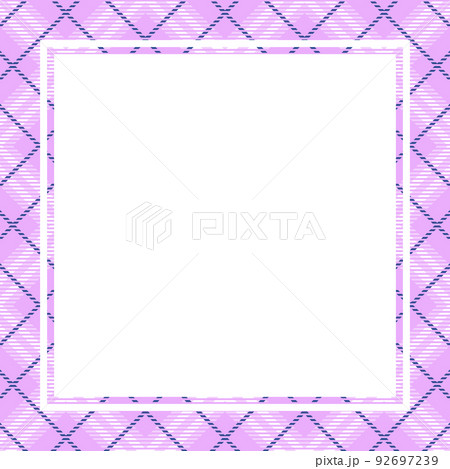チェック柄のフレーム壁紙イメージ 92697239