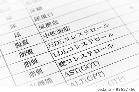 LDLコレステロール 脂質 健康診断 悪玉コレステロール 健康管理 LDLコレステロール 脂質 健康診断 悪玉コレステロール 健康管理 92697766