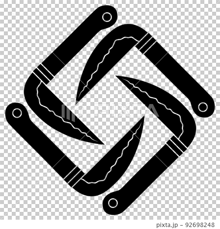 這是一個家族的徽章。它被稱為四個鐮刀角。 92698248