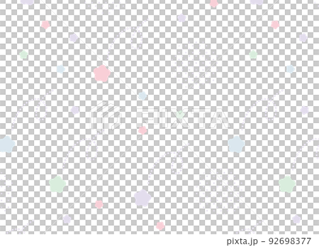 Cute shooting star colorful seamless pattern 92698377