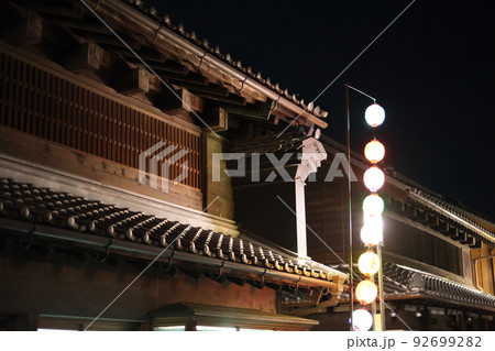 川越　百万灯祭りの夜の蔵の街 92699282