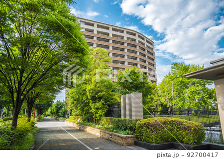 《愛知県》名古屋都市風景　ナゴヤセントラルガーデン 92700417