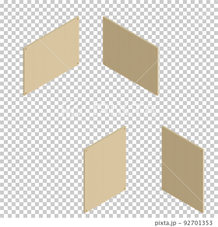 Flexible mounting plate isometric set Flexible mounting plate isometric set 92701353
