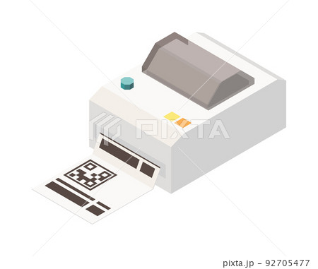 Isometric Label Printer 92705477