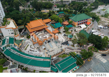 Wong Tai Sin, Hong Kong 27 July 2021 Wong Tai Sin, Hong Kong 27 July 2021 92705870