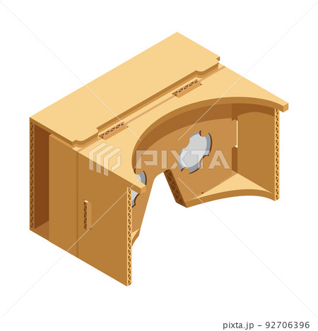 VR Glasses Back Composition 92706396