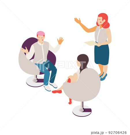 Talk Show Discussion Composition 92706426